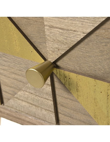 Mesa Entrada Madera 2 Cajones