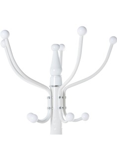 Perchero Metal Blanco 2