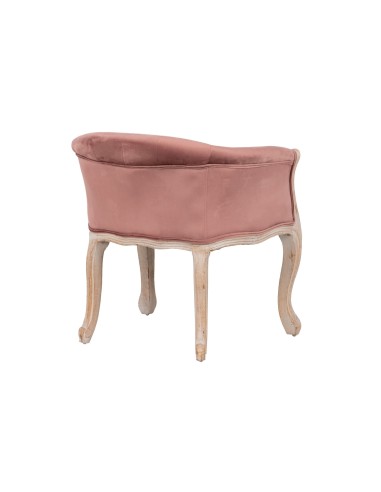 Butaca Velvet Capitoné Rosa