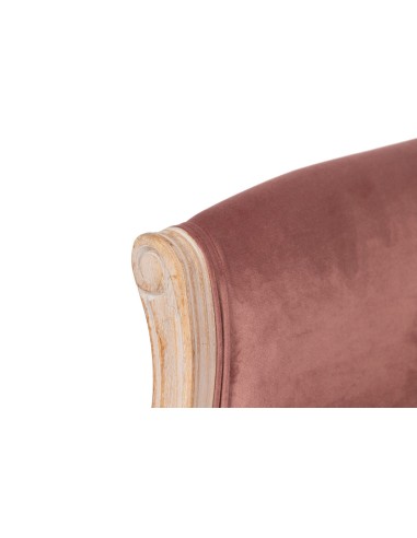 Butaca Velvet Capitoné Rosa