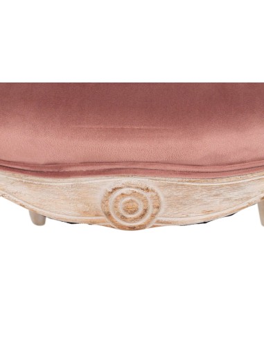 Butaca Velvet Capitoné Rosa