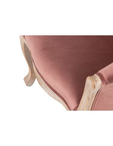 Butaca Velvet Capitoné Rosa