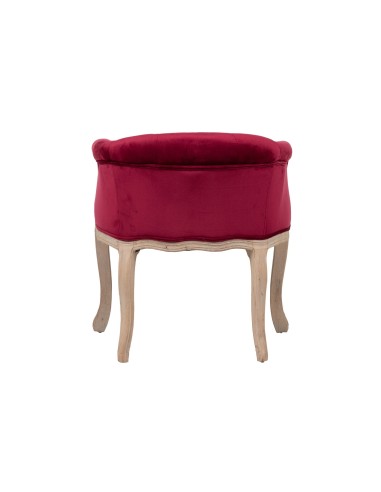 Butaca Velvet Capitoné Granate