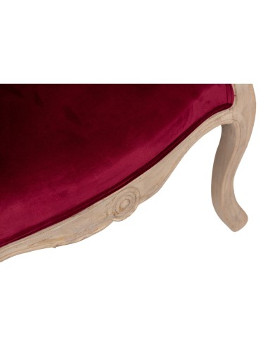 Butaca Velvet Capitoné Granate