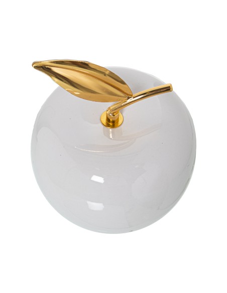 Figura manzana ceramica