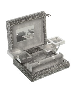 Joyero metal c/espejo