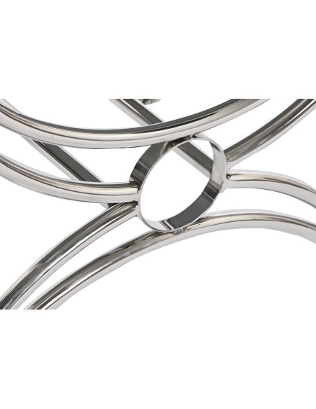 Descalzadora Acero y Piel Rombos