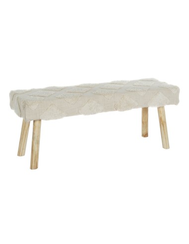 Descalzadora Beige Algodón y Eucalipto