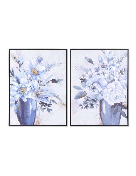 Cuadro lienzo florero