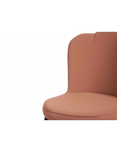 Sillon rosa respaldo concha