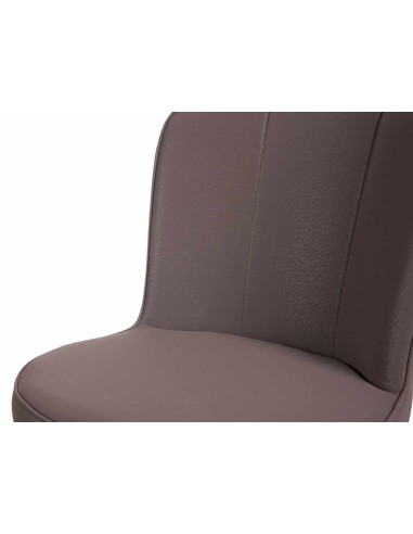 Sillon morado respaldo concha