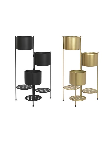 Macetero Triple Metalico