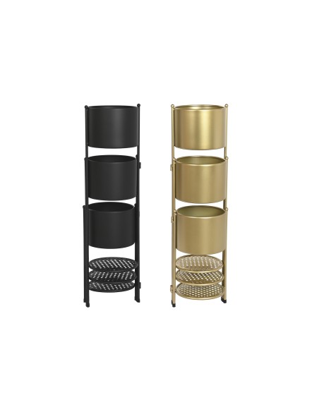 Macetero Triple Metalico