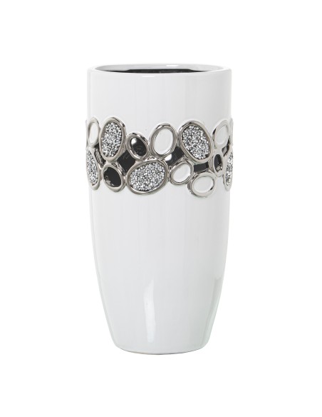 Conjunto 3 pz Blanco y Plateado