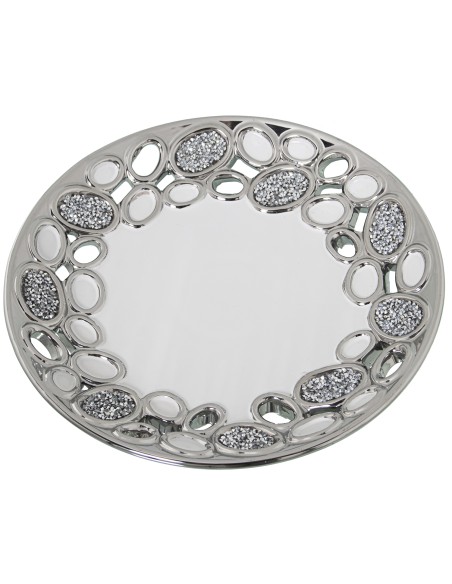 Conjunto 3 pz Blanco y Plateado