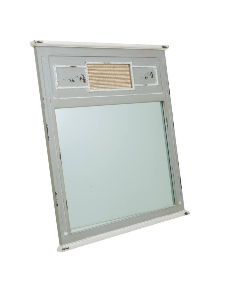 Espejo envejecido gris