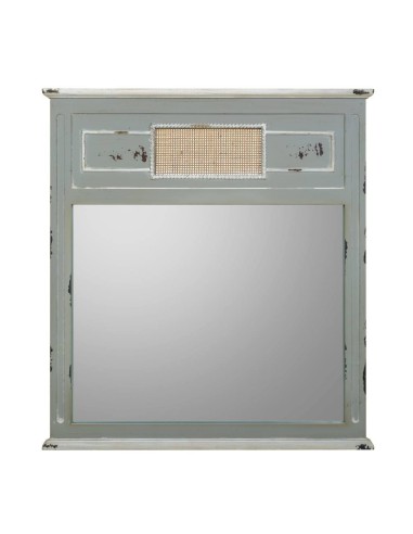 Espejo envejecido gris