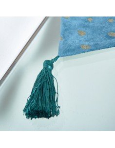 Camino de mesa azul 2