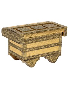 Joyero Cofre metal repujado