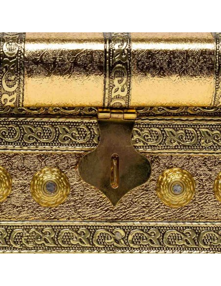 Joyero Cofre metal repujado