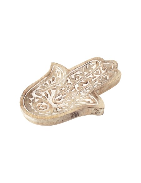 Bandeja de madera mano Fátima