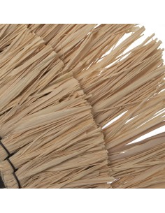 Decoración pared rafia 57cm 2