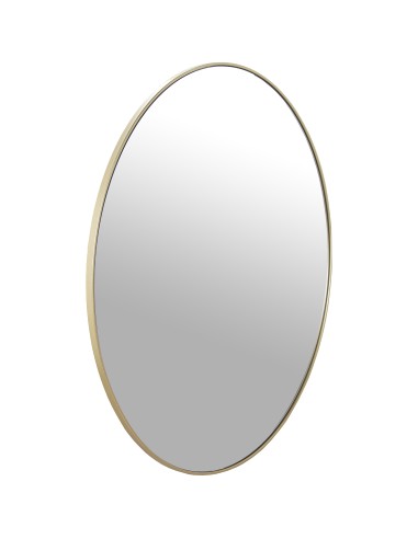 Espejo metal dorado