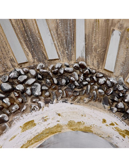 Set de 2 Cuadros de Soles en Oro y Plata