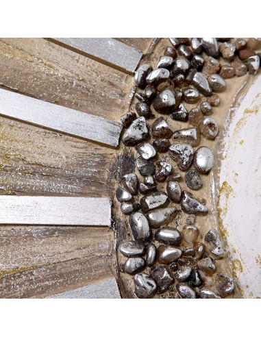 Set de 2 Cuadros de Soles en Oro y Plata