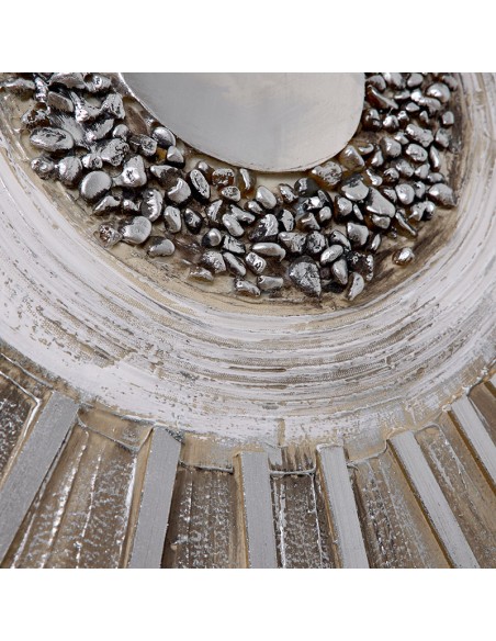 Set de 2 Cuadros de Soles en Oro y Plata