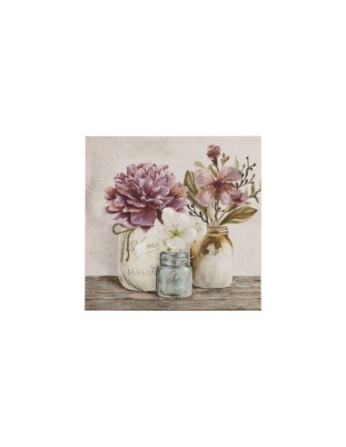 Cuadro lienzo flores