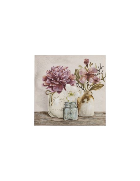 Cuadro lienzo flores