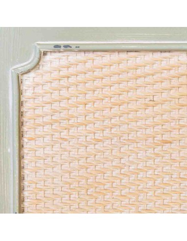 Entrada madera en verde