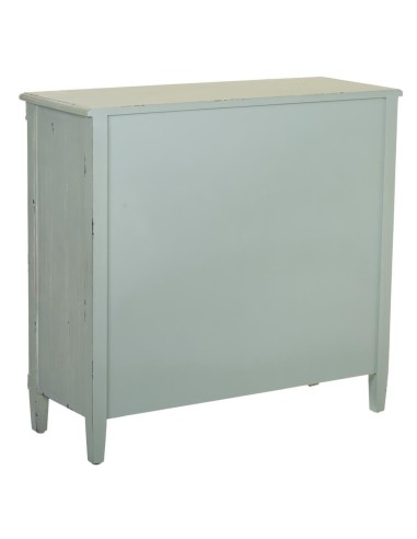 Recibidor de madera de estilo vintage en verde