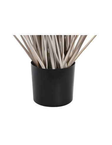 Planta plastico flores gris 90cm
