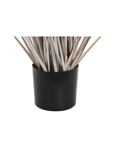 Planta plastico flores gris 90cm