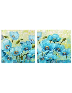 Cuadro lienzo flores 40*40