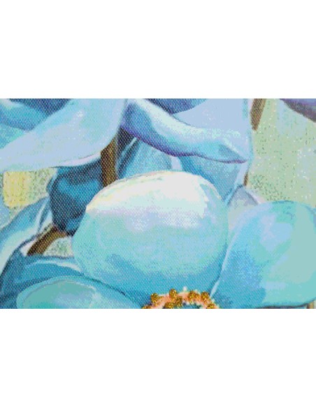 Cuadro lienzo flores 40*40