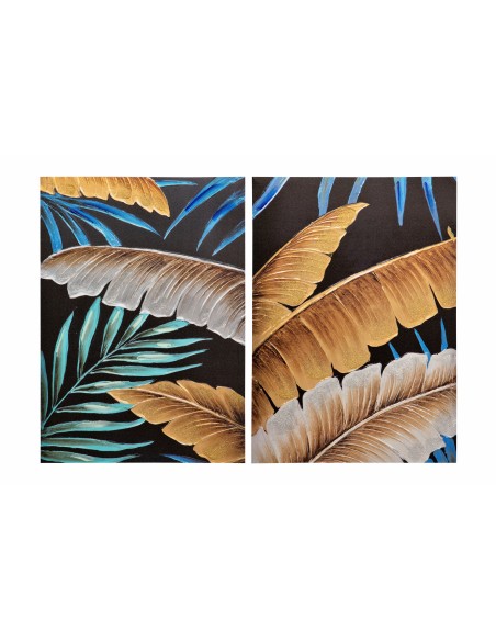 Cuadro lienzo hojas 50*70cm