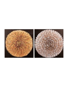 Cuadro lienzo flor 60*60cm