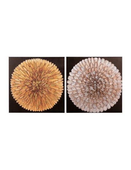 Cuadro lienzo flor 60*60cm