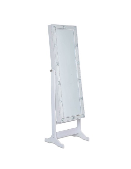 Espejo joyero vestidor blanco