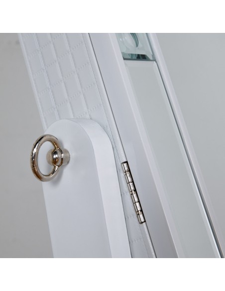 Espejo joyero vestidor blanco