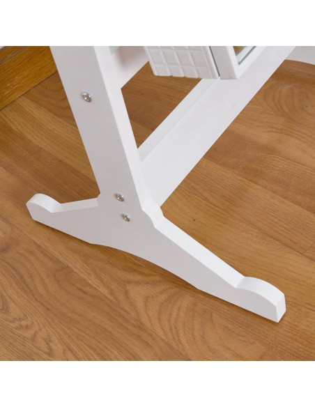 Espejo joyero vestidor blanco