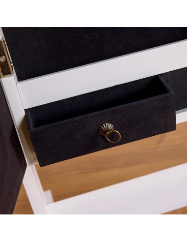 Espejo joyero vestidor blanco