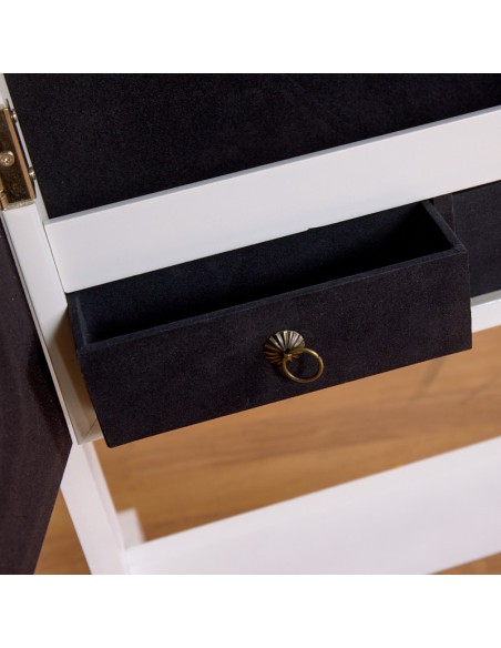 Espejo joyero vestidor blanco