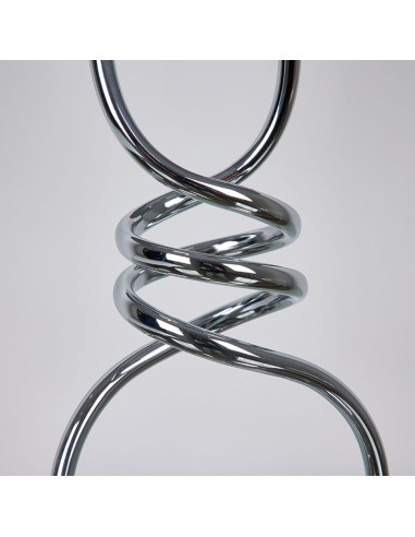 Lampara sobremesa plata 45cm