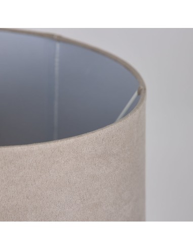 Lampara sobremesa plata 45cm