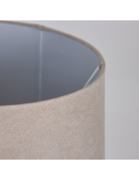 Lampara sobremesa plata 45cm