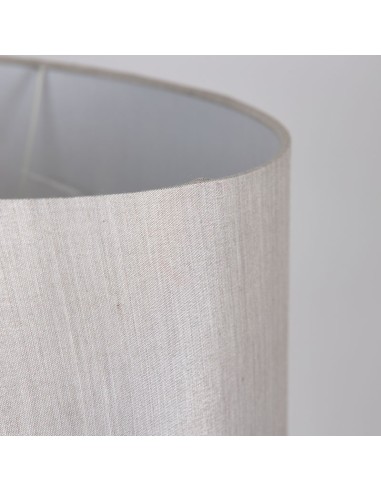 Lampara plateada 64cm